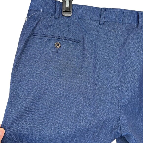 Jack Victor Esprit Wool Blue Trousers Size 40R NWOT - Picture 6 of 10
